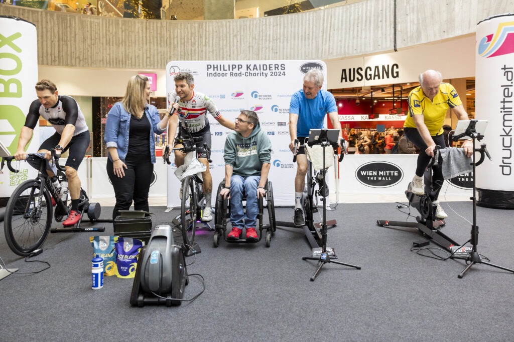 Philipp Kaider bei der Indoor Charity 2024