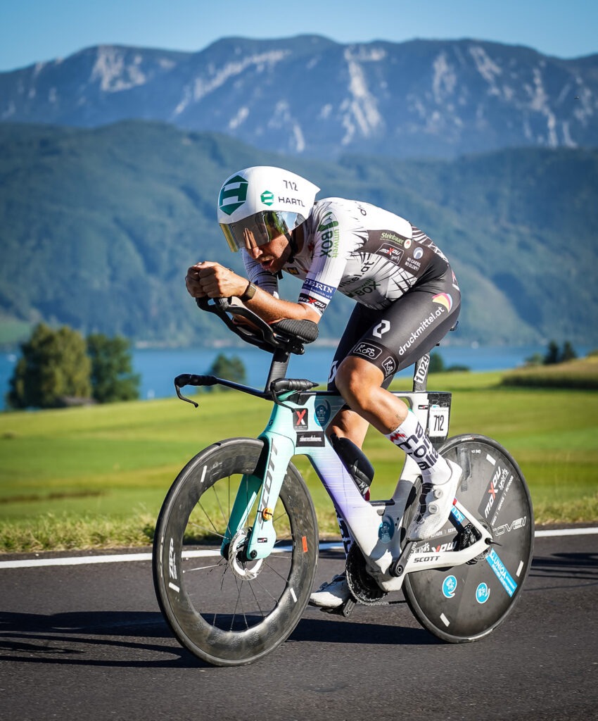 RAAM Sieger 2025 Philipp Kaider beim King of the Lake Zeitfahren rund um den Attersee 2025