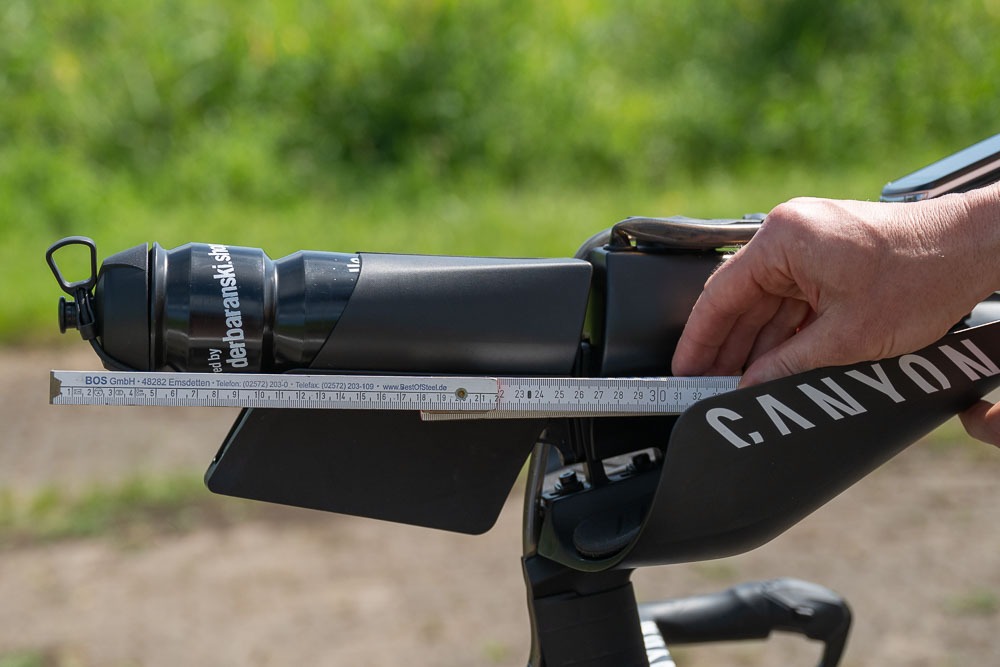 Canyon BTC Lösung am Cockpit