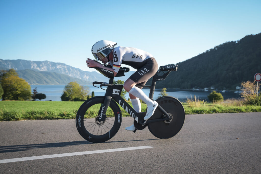 Hightech und moderne Sitzposition beim King of the Lake 2026: Der Baranski auf dem Canyon Speedmax